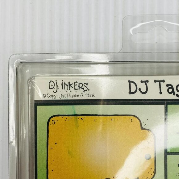 DJ Inkers DJ Tags Stamps Set of 5 NEW NOS Vintage - Picture 3 of 4